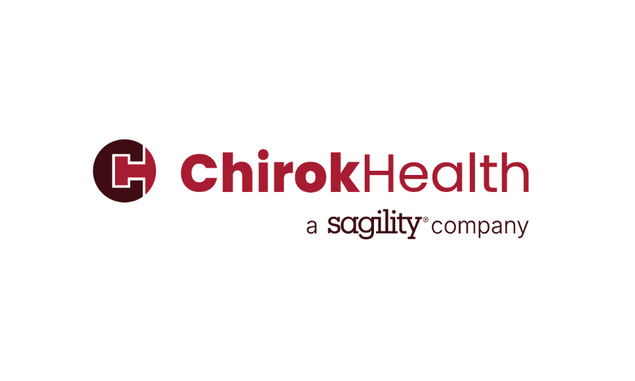 Chirok Health logo featuring a stylized C icon next to the company name and a Sagility company below it.